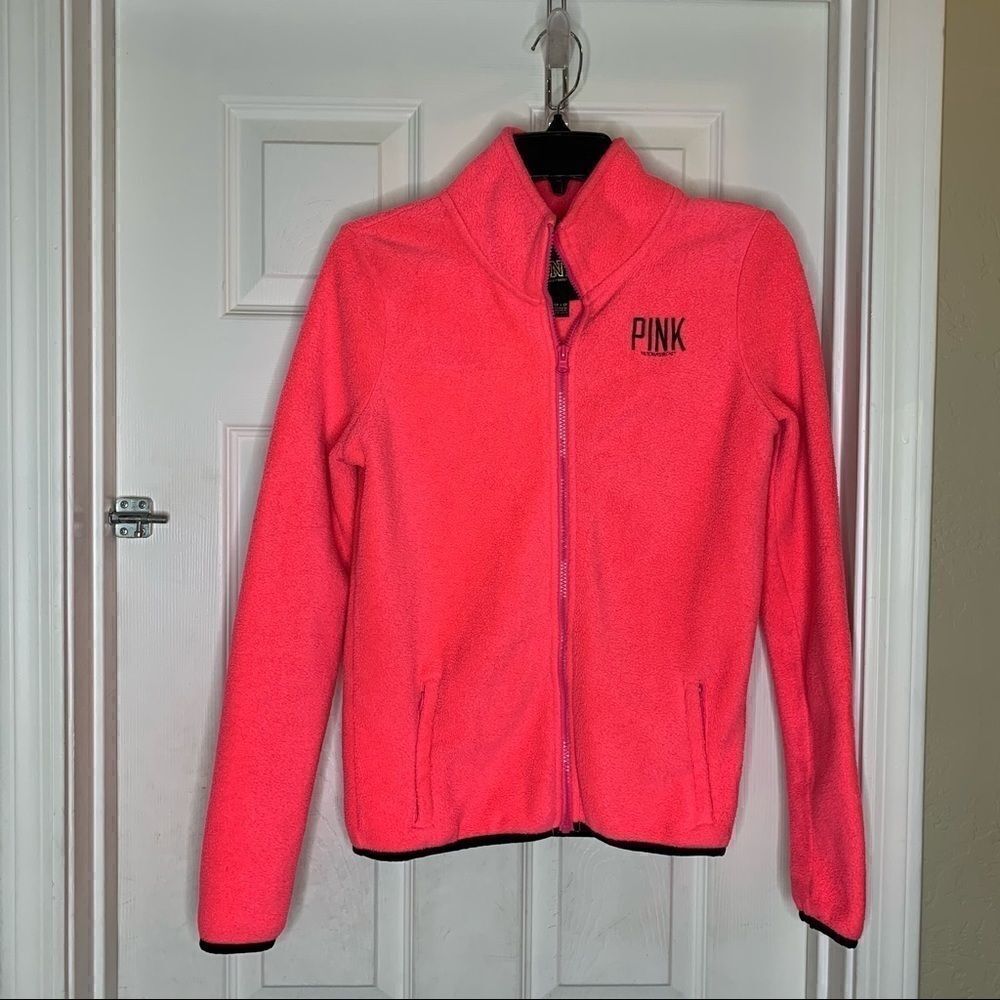 Victoria’s Secret PINK Fleece Zip-Up Jacket
